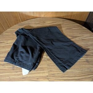 Cintas Susan Fit Black Work Pants Trousers 18 RG Straight Leg Poly Cotton 390-35